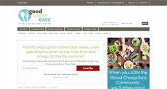 Desktop Screenshot of goodcheapeats.com